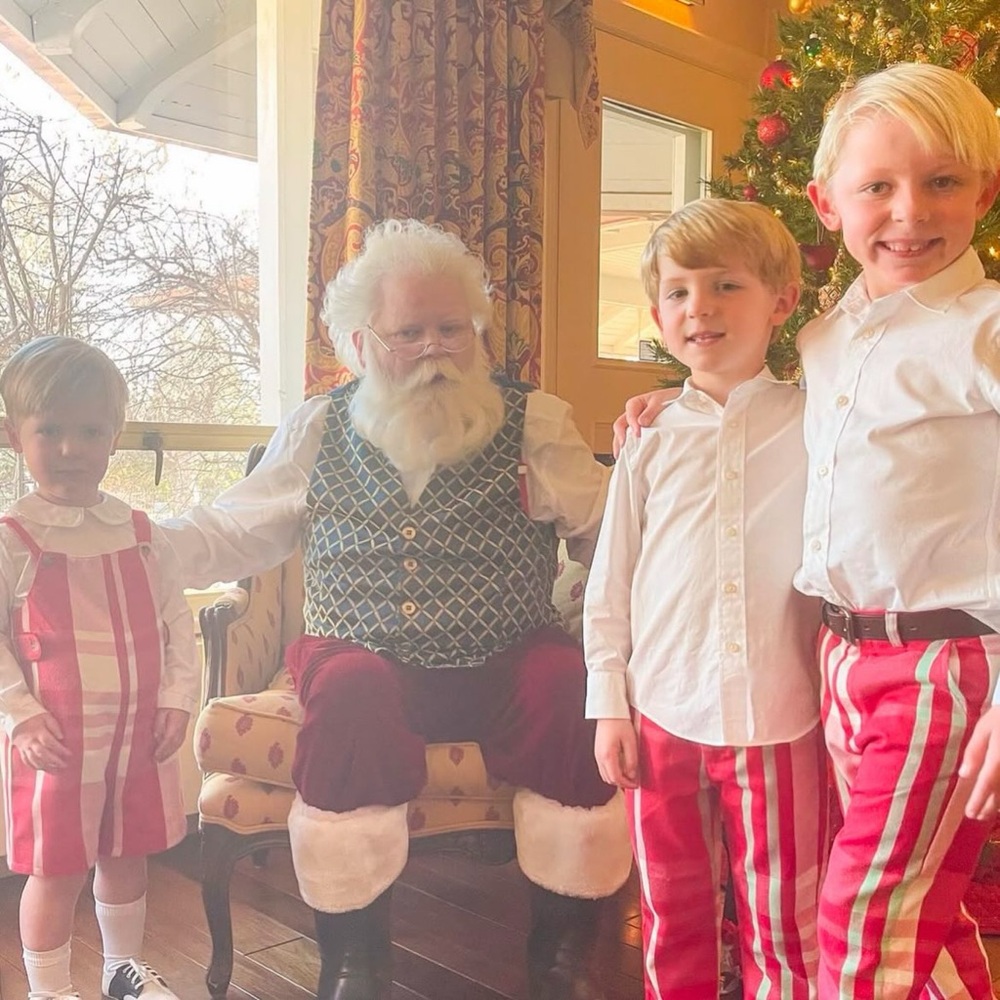 Petit Peony Red Plaid Eamon Shortall